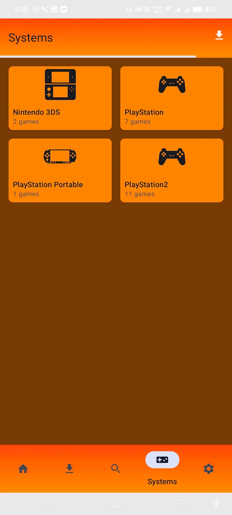 ESX-PS3 Emulator Screenshot