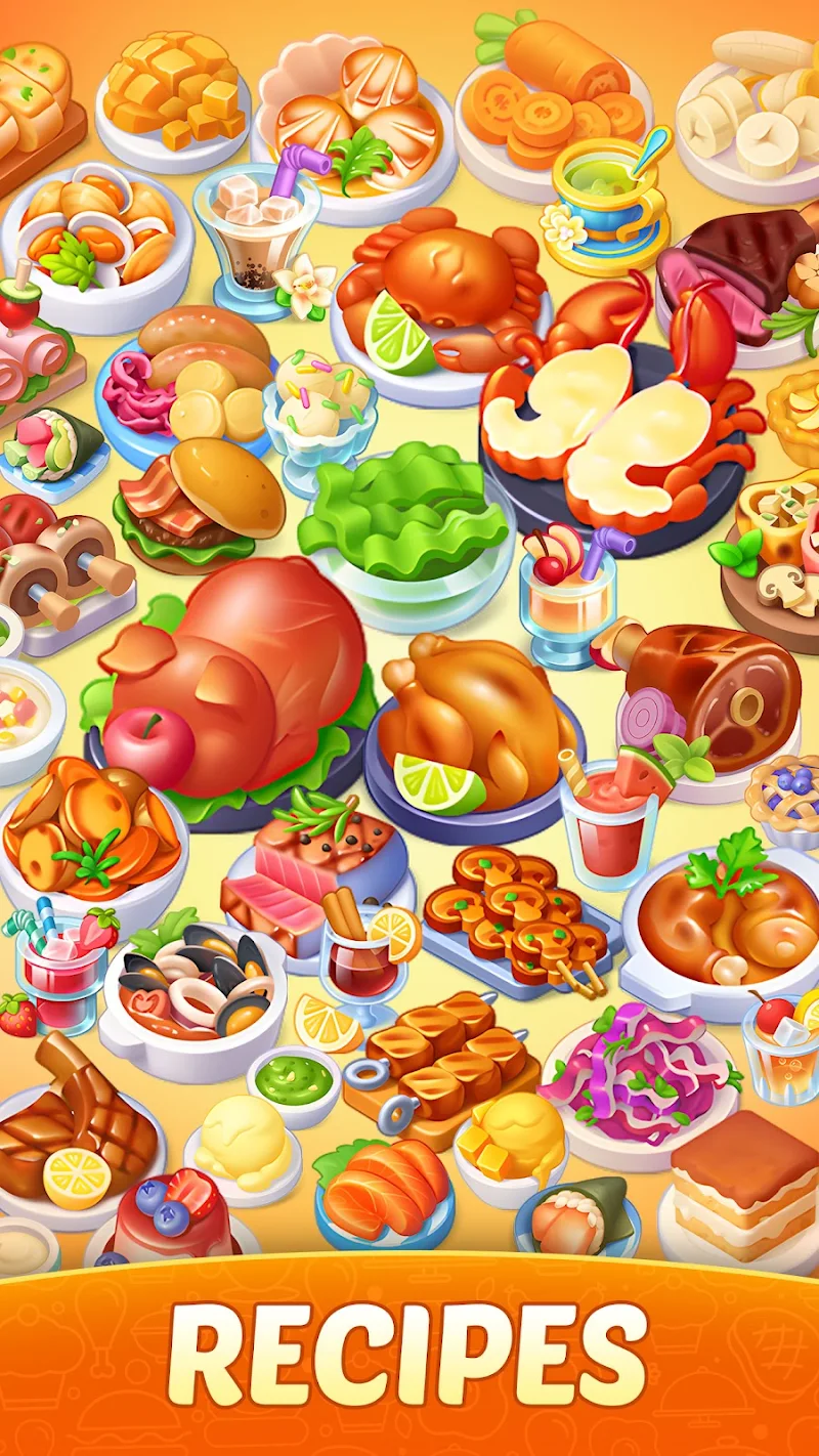 Flambé: Merge & Cook Premium Screenshot