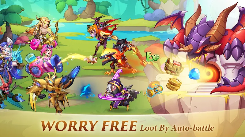 Idle Heroes Premium Screenshot