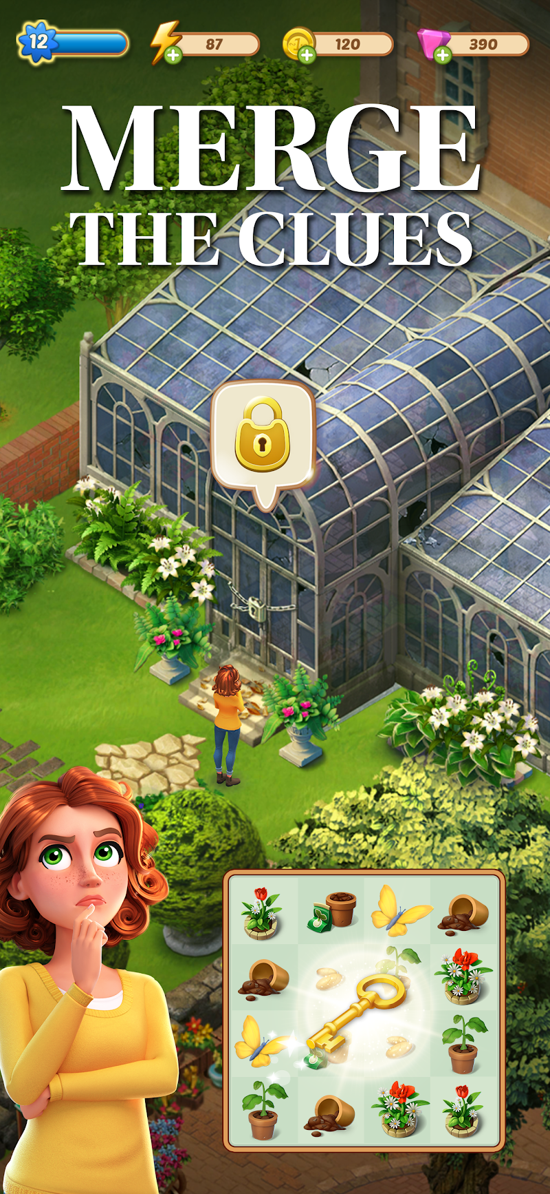 Merge Mansion Premium Screenshot